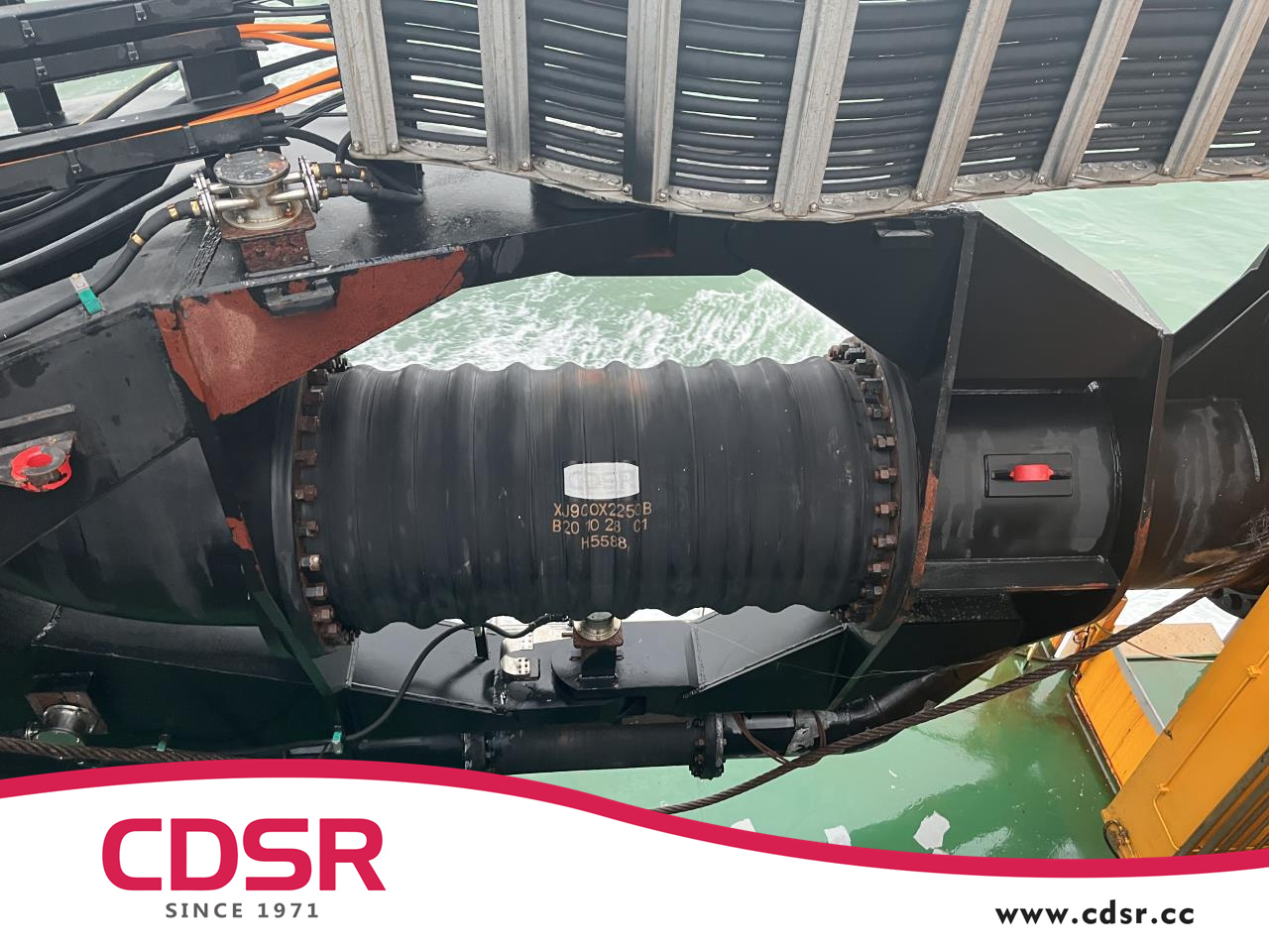 Ukusetyenziswa kwe-CDSR dredging hoses kwi-CHANG JING 11 (2)