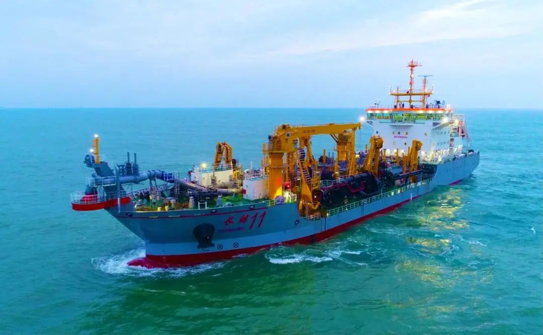 Application of CDSR dredging hoses in CHANG JING 11 (1)